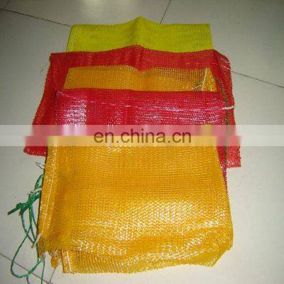 Hot sale high quality hdpe raschel mesh bags for vegetables