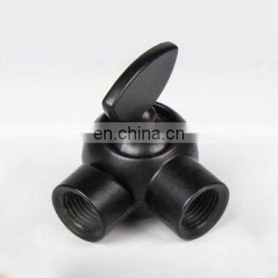 Tonghua Vintage Light Accessories Zinc Alloy Material Direction Adjustable Wall Table Lamp Double Joint Droplight Connector