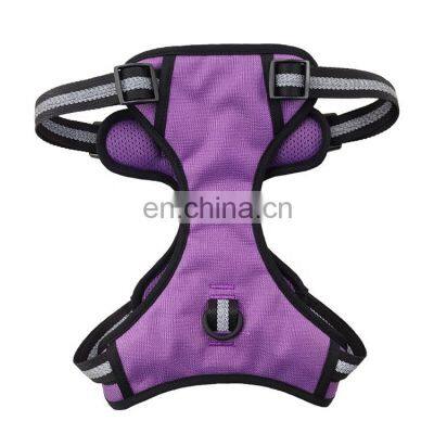 Amazon hot selling new design dog harness safety multi color harness vest for dogs oxford fabric and durable pet harness