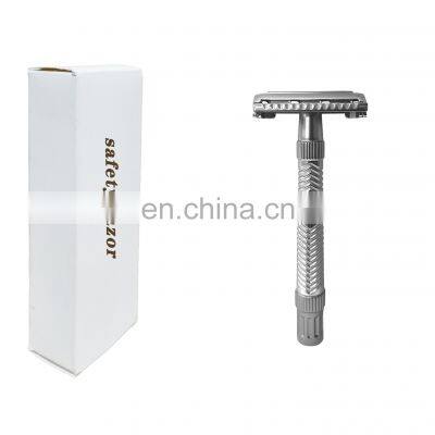 Christmas New Year Adjustable Butterfly Open Body Face Shave Safety Razor photo-4