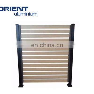 High Quality Aluminium Horizontal Slat Fence for Yard Garden