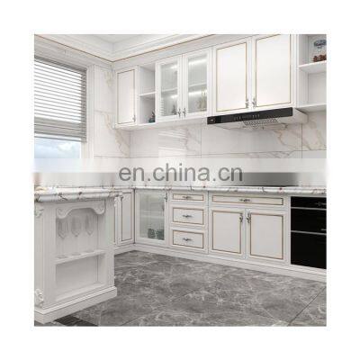 Canada White Modern  Kitchen Cabinet Custom Shaker Design