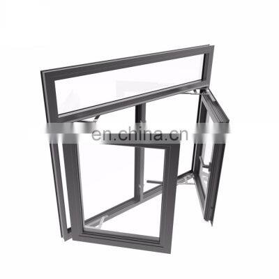 Simple Design Thermal Break Aluminum Alloy Sliding Window Casement Windows