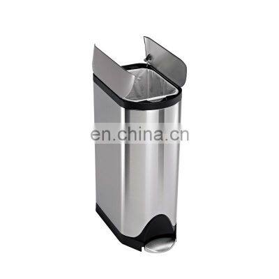 Aemaxx 40L stainless steel kitchen bin black dustbin food waste bin electronic waste bin kitchen pull out