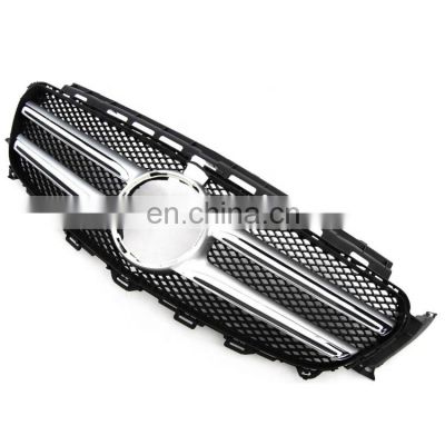 OEM 2138880223 Front Silver Diamond Grille with Camera hole FOR MERCEDES W213 E200 E250 E300 E400 AVANTGARDE