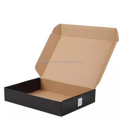 custom print corrugated kraft paper mailer boxes