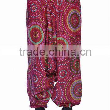 Indian Women Multicolored Printed Harem Pants Trousers Afghani photo-4