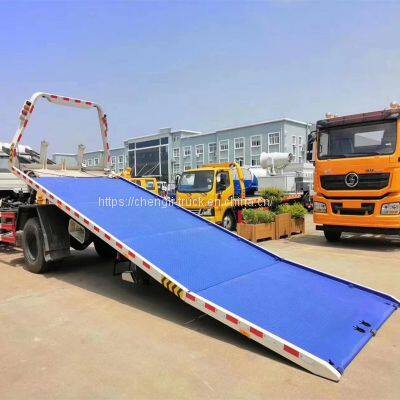 China Wrecker Towing Truck 8ton Dongfeng KINGRUN 4x2 4x4 Long Bed Tow Truck photo-2