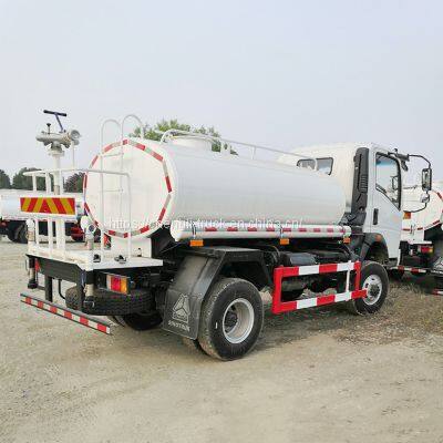 Sinotruk Howo Single Axle Plant Water Sprinkler Bowser Tank Truck for Sale photo-3