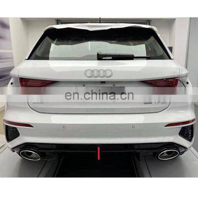 High quality car rear diffuser suitable for Audi A3 2021 2022 facelift RS3 rear diffuser appearance 100% fitment