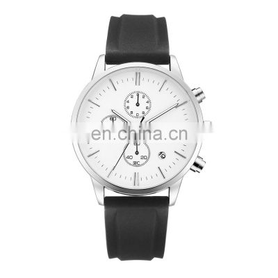 REBIRTH RE095 women's Fashion&Casual Watch Quartz Movement Auto Date Silicone Band Business Watch