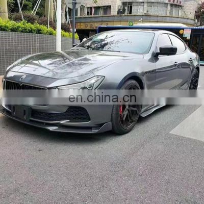 Runde Carbobn Fiber Material New Style Bodykit With Front Rear Lip Side Skirt Spoiler For Maserati Ghibli Body Kit