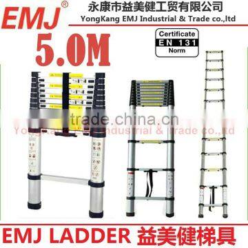 5.0m Single Telescopic ladder