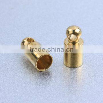 manufacture strong jewelry findings brass cord end