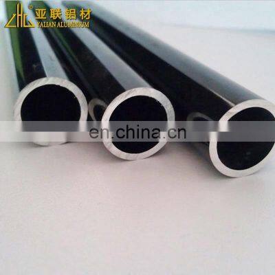 Gold green black aluminium pipe,aluminium powder coating colour,aluminium anodized colour pipe