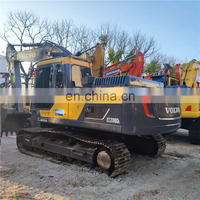 Sweden original Volvo EC210D used excavator , 2018 model Volvo EC210D 20ton digger price low