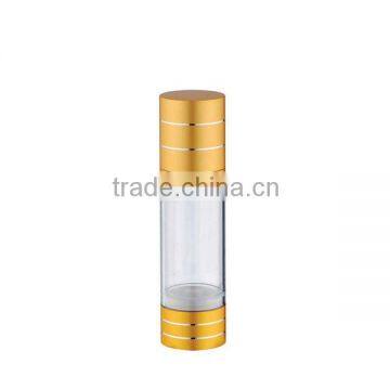 100ml Golden Bright Aluminum Airless Pump Bottle