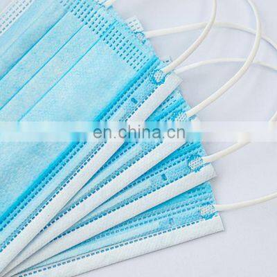 In Stock Non Woven Disposable 3 Layer Medical Surgical Face Mask photo-5