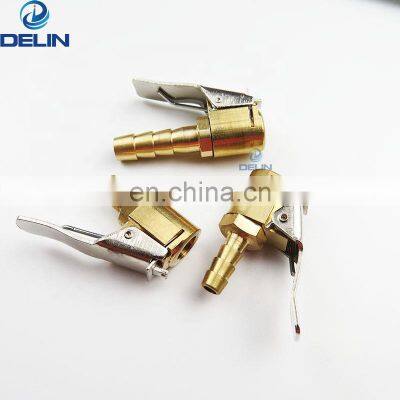 6mm 8mm Air Pump Chuck Clip Tyre Inflator Gauge Adapter Tire Valve Air Chucks photo-4