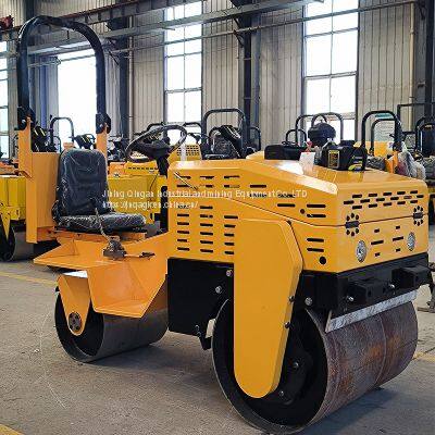 Gasoline power hydraulic small driving roller hydraulic direct drive small roller vibration roller