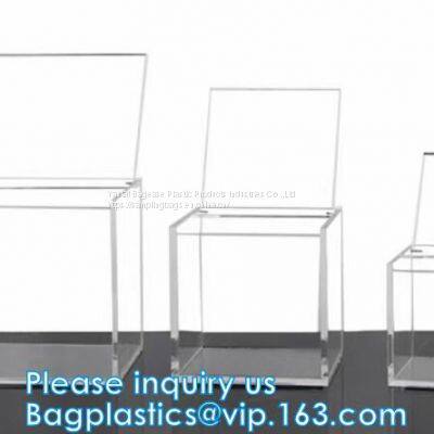 Medical Supplies Display, Clear Acrylic Booster Box With Magnet Elite Trainer Box Acrylic Case for Cards Storage Display photo-2