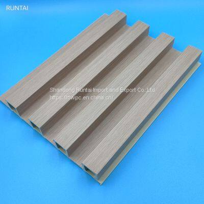 Easy to Install Wpc Wall Panel Wood Plastic Composite Wall Cladding 160-24mm photo-5