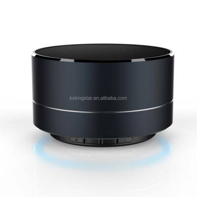 Aluminum Mini Speaker Wireless Speaker with FM Radio