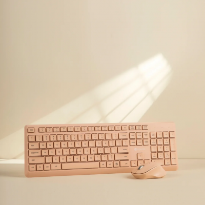 Wireless Keyboard Set Passed BQB Bluetooth 5.1 certification, tested for 30 million keystrokes, 2.4GHz/Bluetooth