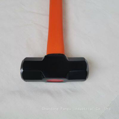SLEDGE HAMMER WITH FIBERGLASS TPR HANDLE BLACKSMITH HAMMER photo-3