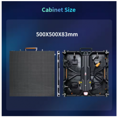 High Quality Full-color P3.91 Outdoor IP65 Waterproof Backlit LED Video Wall photo-2