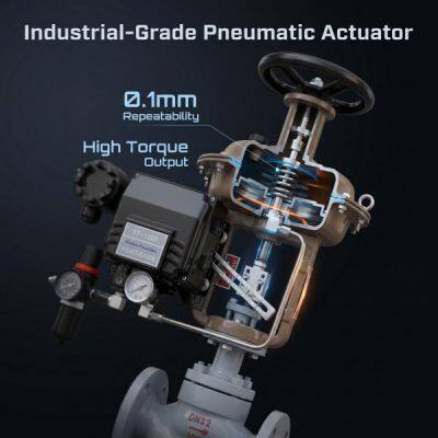 JIS Standard Pneumatic Flow Control Valve With Manual Override for Precision Air Pressure Regulation photo-5