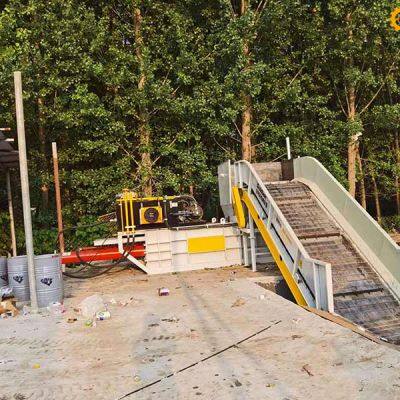 High Capacity Waste Paper Baler | Horizontal Auto-Tie Baling Machine