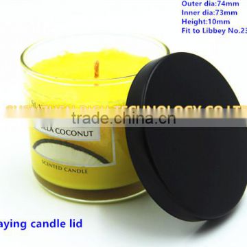 74mm Spraying candle lid