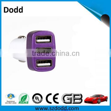 Best-selling Promotional colorful usb car charger kit