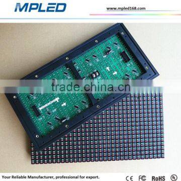 P10 Single Red LED Display module for store advertising