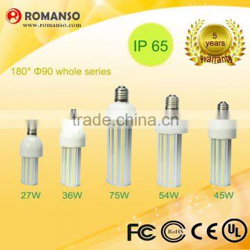 Led Post Top Ip65 360degree Led Street Light Source 5630 Smd 75w Led Corn Light photo-4