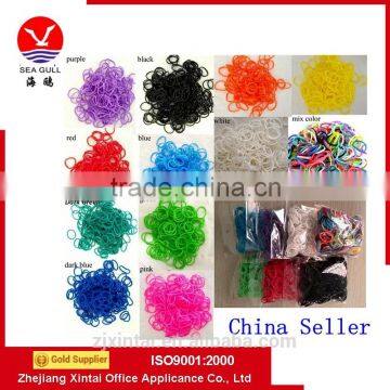 Chain Seller S-Clips Tie Dye Color Rubber Bands Loom Refilling Bracelet Making DIY                        
                                                Quality Choice