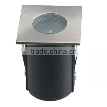 IP65 LED Lamps 6X0.065W Square stainless steel underground light with driver for Outdoor Yard decoration
