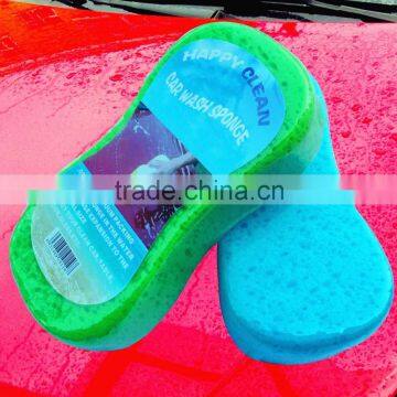 Shrink packing car wash sponge ,car sponge, car cleaning sponge