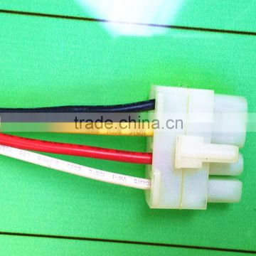 4Pin White Connector with UL 1015 600V 105c of Wire to Wire Conncetor