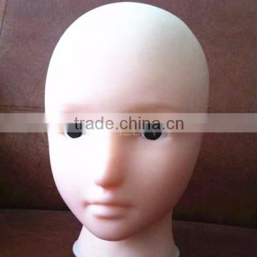 size adjustable mannequin head natural hair training mannequins head