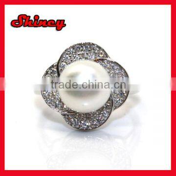 2014 fashion pearl ring designs