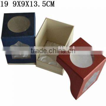 Special Design Perfume Gift Paper Packaging box Wholesale with clear PVC window P419