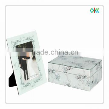 glass mirror frame type glass frame box