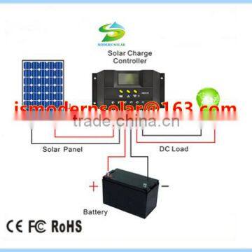 PWM Portable 12v 24v Auto Voltage 30a Solar Controller photo-4