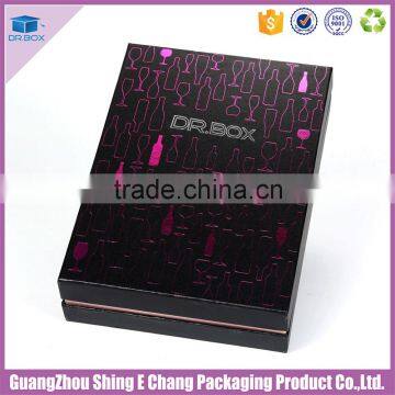 Low MOQ Experienced Custom Luxury Design Rigid Wine Box photo-3