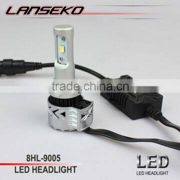 Powerful super bright led headlight 9005 6000LM led headlight bulb for motorcycles