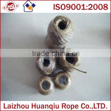 China supplier natural or colorful jute twine