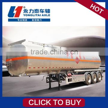 Heavy semi flat bed semi trailer truck