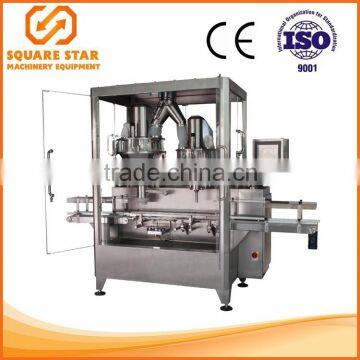 High precision dual nozzle powder bottle filling machine